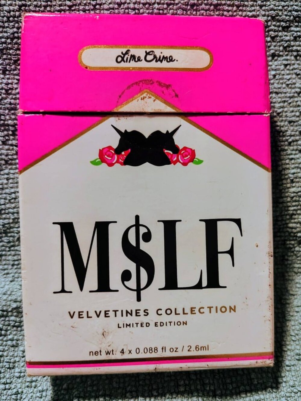 Lime Crime M$LF Velvetines Collection – Limited Edition (4-Piece Matte Liquid Li